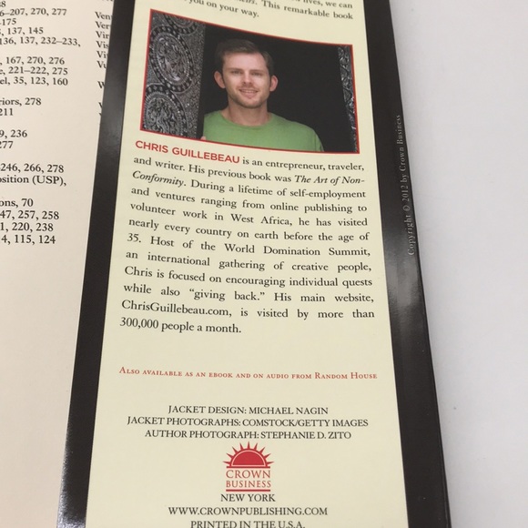 The $100. Startup Hardcover with Dust Jacket by Chris Guillebeau - Picture 6 of 10